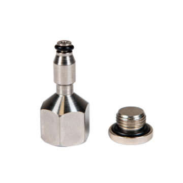 Picture of Fleece Performance 11-16 GM 2500-3500 LML Duramax Return Fuel Pressure Test Port