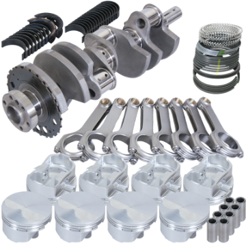 Picture of Eagle Chevy LS2 403ci Flat Top Piston 24 Tooth Reluctor 4in Strk 6-125in Rod Len Rotating Assembly