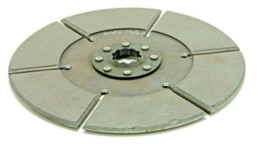 Picture of McLeod Disc Sintered Iron 8in x 1X23 Metric Spline Solid Hub 8 Riv -250 Thick Special Order