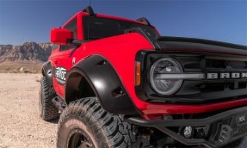 Picture of Bushwacker 21-22 Ford Bronco 2 Door Pocket Style Fender Flares - 4pc Smooth
