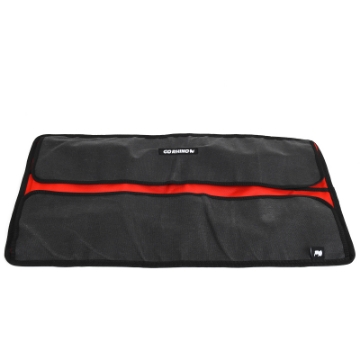 Picture of Go Rhino XVenture Gear Tool Wrench Roll - Large 4x4in- Closed 12oz Waxed Canvas - Black