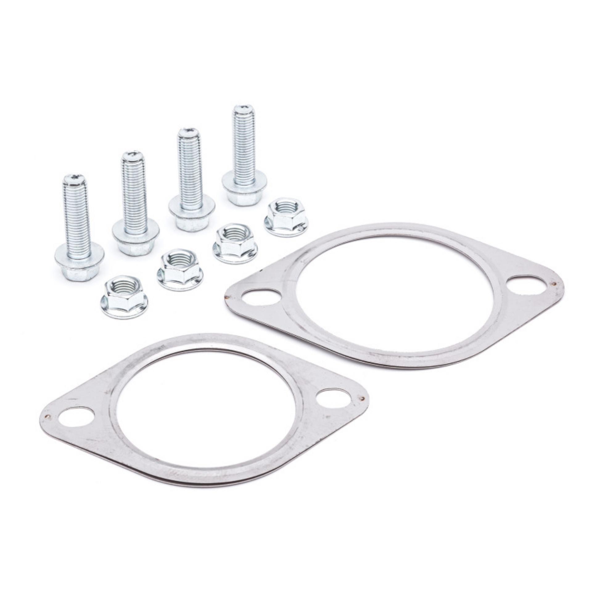 Picture of COBB Ford Focus RS 3in Cat-Back Exhaust Replacement Hardware Kit gasket and bolts