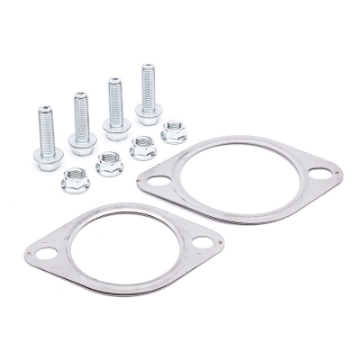 Picture of COBB Ford Focus RS 3in Cat-Back Exhaust Replacement Hardware Kit gasket and bolts