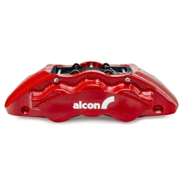 Picture of Alcon 19+ Silverado-Sierra 20+ Suburban-Tahoe-Yukon 355x33mm 6-Piston Caliper FRT Brake Kit - Red