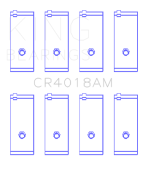 Picture of King Engine Bearings Toyota 1S-4S-2SELC-3SFE-3SGELC Connecting Rod Bearing Set - Size STD