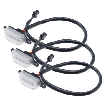 Picture of Oracle Universal Pre-Runner Style LED Grill Light Kit New Style - Amber w-Clear Lens