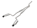 Picture of aFe POWER Takeda 16-17 Lexus IS200t L4-2-0L t 2-5in-3in 304 SS CB Exhaust w- Black Tips