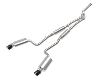 Picture of aFe POWER Takeda 16-17 Lexus IS200t L4-2-0L t 2-5in-3in 304 SS CB Exhaust w- Black Tips