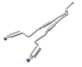 Picture of aFe POWER Takeda 16-17 Lexus IS200t L4-2-0L t 2-5in-3in 304 SS CB Exhaust w- Blue Tip