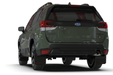 Picture of Rally Armor 22-24 Subaru Forester & Wilderness Black UR Mud Flap w-Grey Logo