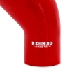 Picture of Mishimoto Silicone Reducer Coupler 45 Degree 1-75in to 2-5in - Red