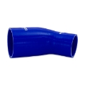 Picture of Mishimoto Silicone Reducer Coupler 45 Degree 2-5in to 3-5in - Blue