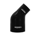 Picture of Mishimoto Silicone Reducer Coupler 45 Degree 2-5in to 4in - Black