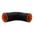 Picture of Mishimoto Silicone Reducer Coupler 90 Degree 2in to 2-25in - Black