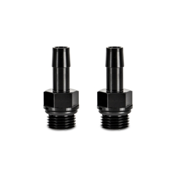 Picture of Mishimoto 2pcs M16x1-5 3-8in Aluminum Catch Can Fitting Black