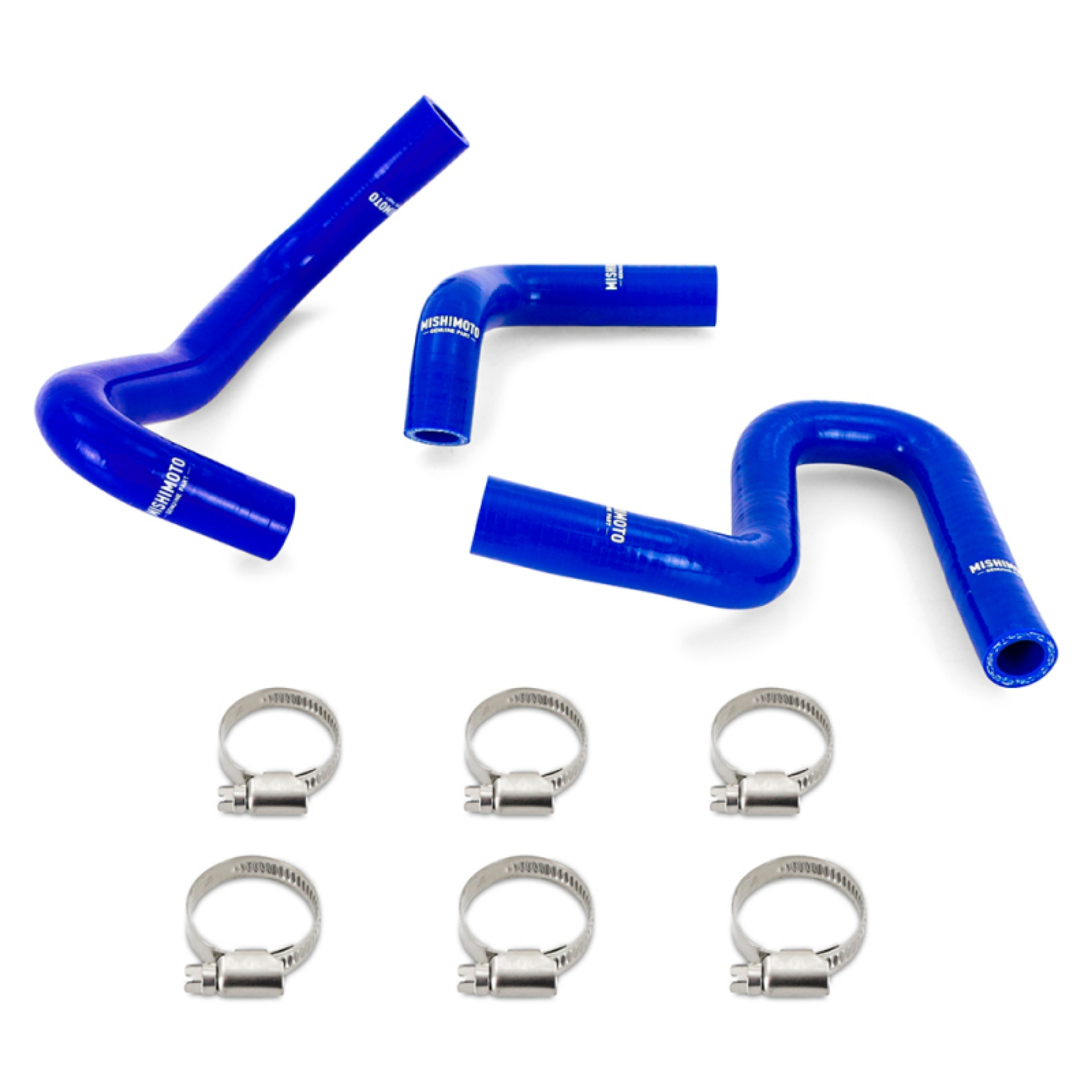 Picture of Mishimoto 96-02 4Runner 3-4L Silicone Heater Hose Kit w-o Rear Heater Blu
