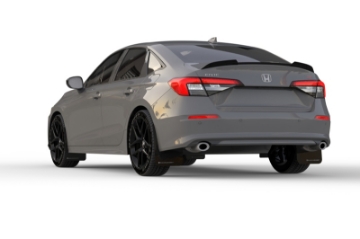 Picture of Rally Armor 22-26 Honda Civic-Civic Si-Sport Black UR Mud Flap w-Grey Logo