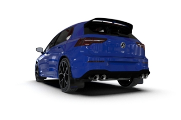 Picture of Rally Armor 22-25 VW MK8 Golf GTI-R Black UR Mud Flap w-Gray Logo
