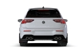 Picture of Rally Armor 22-25 VW MK8 Golf GTI-R Black UR Mud Flap w-White Logo