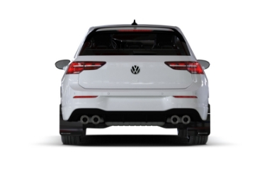 Picture of Rally Armor 22-25 VW MK8 Golf GTI-R Black UR Mud Flap w-White Logo