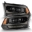 Picture of AlphaRex 09-18 RAM 1500 PRO-Series Proj Headlights Alpha-Black w-Sequential Signal & Top-Middle DRL