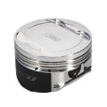 Picture of Manley Ford 3-7L Cyclone 3-780in Bore -5-0cc Dish  9-5:1 Comp Coated Piston Set
