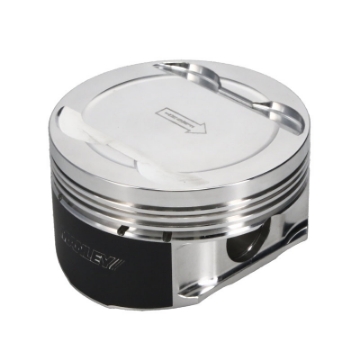 Picture of Manley Ford 3-7L Cyclone 3-780in Bore -5-0cc Dish  9-5:1 Comp Coated Piston Set