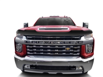 Picture of AVS 20-22 Chevrolet Silverado 2500 - 3500 HD Bugflector II High Profile Hood Shield - Smoke