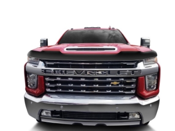 Picture of AVS 20-22 Chevrolet Silverado 2500 - 3500 HD Bugflector II High Profile Hood Shield - Smoke