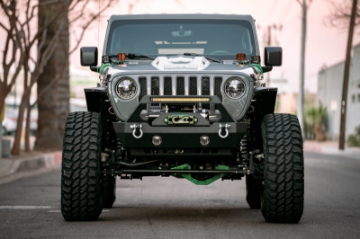 Picture of DV8 Offroad 18-22 Jeep Gladiator Wrangler LED Projector Headlights