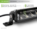 Picture of DV8 Offroad Elite Series 13in Light Bar 45W Flood-Spot LED