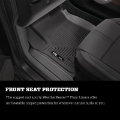 Picture of Husky Liners 02-06 Cadillac Escalade WeatherBeater Front Floor Liners Black