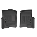 Picture of Husky Liners 04-08 Ford f-150 SuperCrew Cab WeatherBeater Front Floor Liner Black