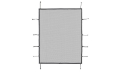 Picture of Rampage 97-06 Jeep Wrangler TJ 2-Door Mesh Shade Top - Black