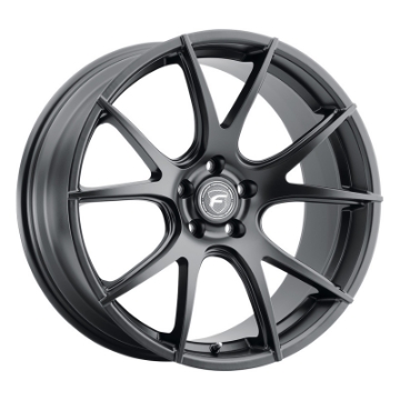 Picture of Forgestar CF5V 20x9 - 5x120 BP - ET38 - 6-5in BS Satin Black Wheel