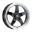 Picture of Forgestar D5 Drag 17x5-0 - 5x114-3 BP - ET-21 - 2-125in BS Gloss Black Wheel