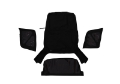 Picture of Rampage 95 - 98 Suzuki Sidekick Soft Top OEM Replacement - Black