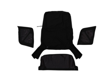 Picture of Rampage 95 - 98 Suzuki Sidekick Soft Top OEM Replacement - Black