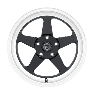 Picture of Forgestar D5 Drag 18x10 - 5x114-3 BP - ET42 - 7-1in BS Gloss Black Wheel