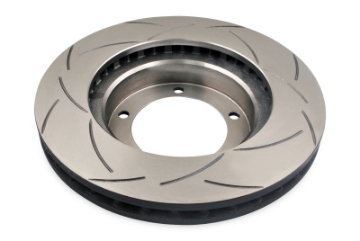 Picture of DBA 98-06 Toyota 70 Landcruiser Reverse Mount 4X4 Survival T2 Slotted Front Brake Rotor