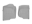 Picture of WeatherTech 15-20 Audi A3 Convertible-Sedan - 15-20 S3 Incl 17-20 RS3 Front FloorLiner HP - Grey