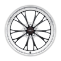 Picture of Weld S113 20X10-5 Belmont 5X120 ET38 BS7-25 Gloss Black MIL Dia 72-56