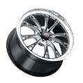 Picture of Weld S113 20X10-5 Belmont 5X120 ET38 BS7-25 Gloss Black MIL Dia 72-56