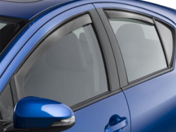 Picture of WeatherTech 2006 BMW 325i - 07-12 BMW 328i Front & Rear Side Window Deflectors - Dark Smoke