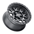 Picture of Weld Off-Road W104 17X9-0 Cinch 6X135 6X139-7 ET-12 BS4-50 Satin Black Gloss Black 106-1