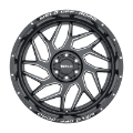 Picture of Weld Off-Road W117 20X10 Fulcrum 8X165-1 ET13 BS6-00 Gloss Black MIL 125-1