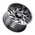 Picture of Weld Off-Road W117 20X10 Fulcrum 8X165-1 ET13 BS6-00 Gloss Black MIL 125-1