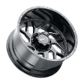 Picture of Weld Off-Road W117 22X10 Fulcrum 8X180 ET13 BS6-00 Gloss Black MIL 124-3