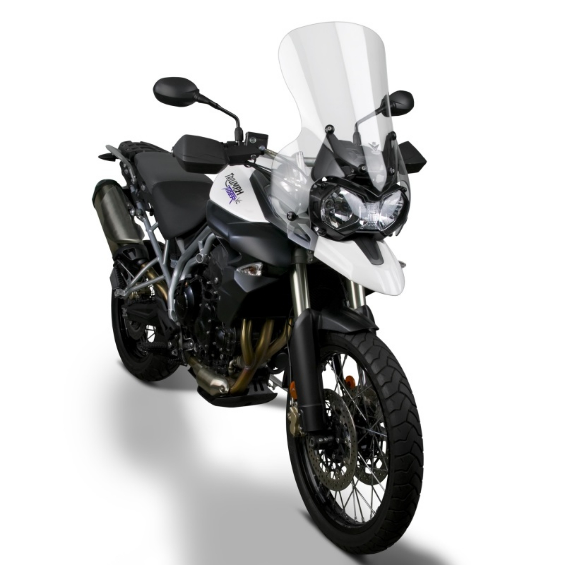 Picture of National Cycle 11-17 Triumph Tiger 800 XR-XRX-XC-XCX-XCX Low V Stream Tall Windshield - Clear