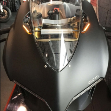 Picture of New Rage Cycles 11-14 Ducati 1199 Panigale Mirror Block Off Turn Signals